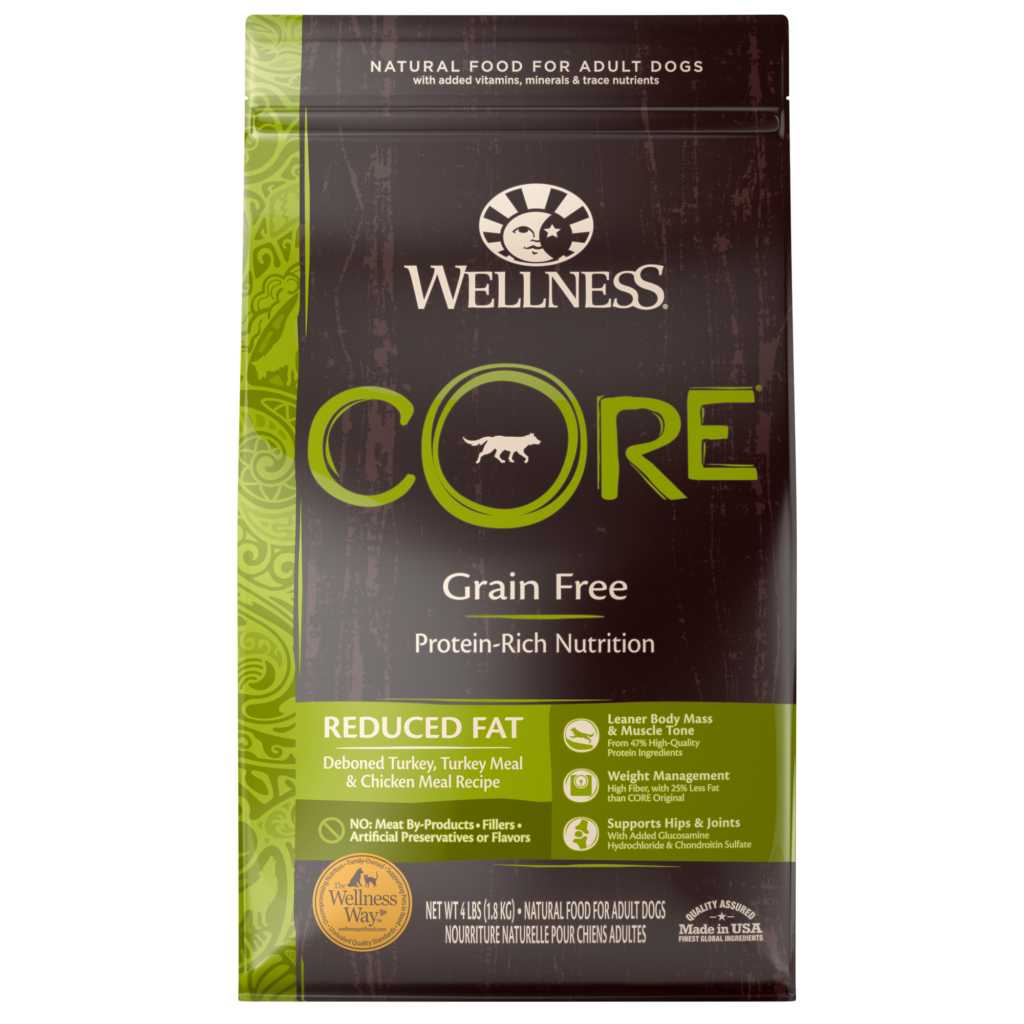 WELLNESS DOG CORE REDUCED FAT 4LB My Pet Store and More Pet