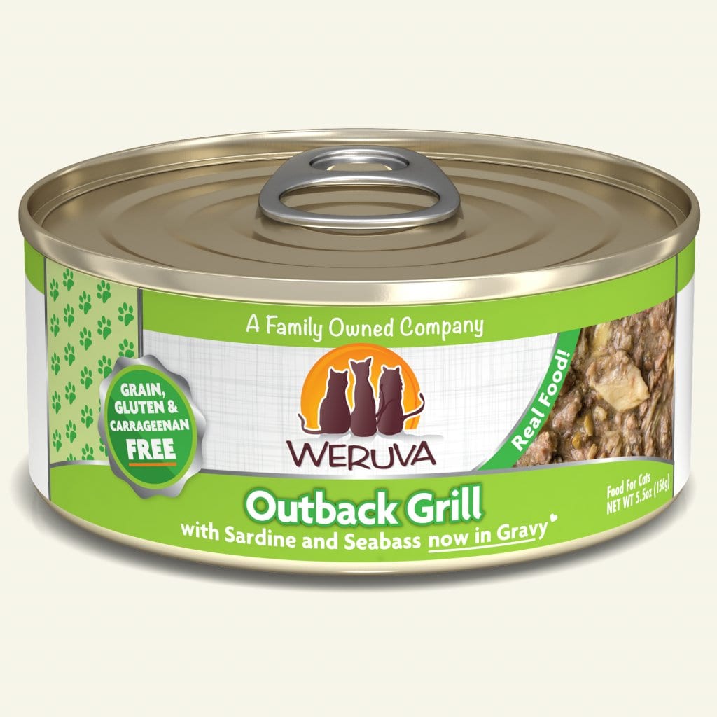 WERUVA CAT OUTBACK GRILL 5.5OZ CASE OF 24 CANS