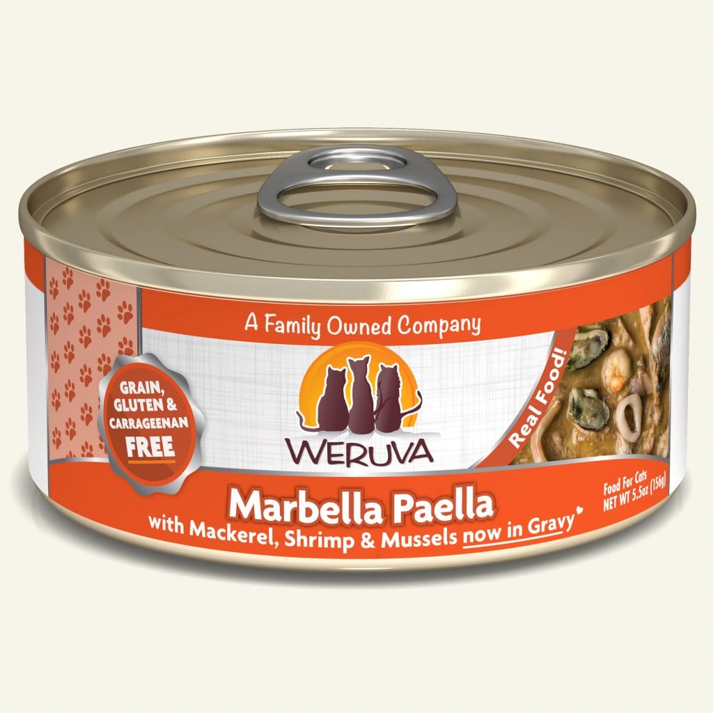 WERUVA CAT MARBELLA PAELLA 5.5OZ CASE OF 24 CANS