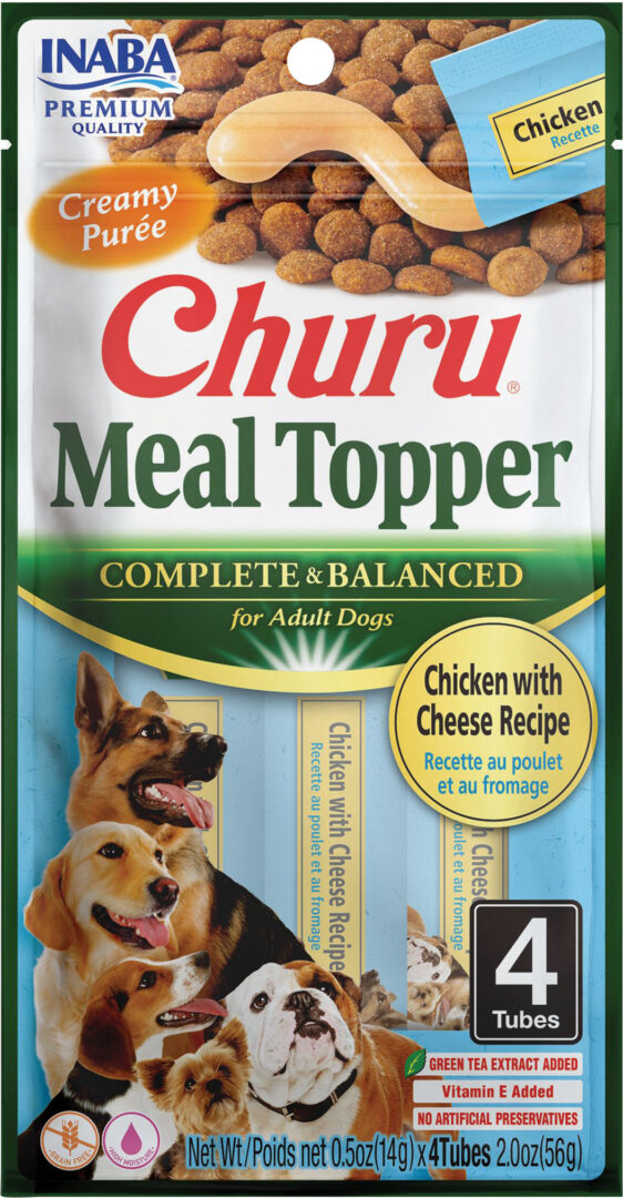 INABA CHURU COMPLETE & BALANCED TOPPER FOR DOGS