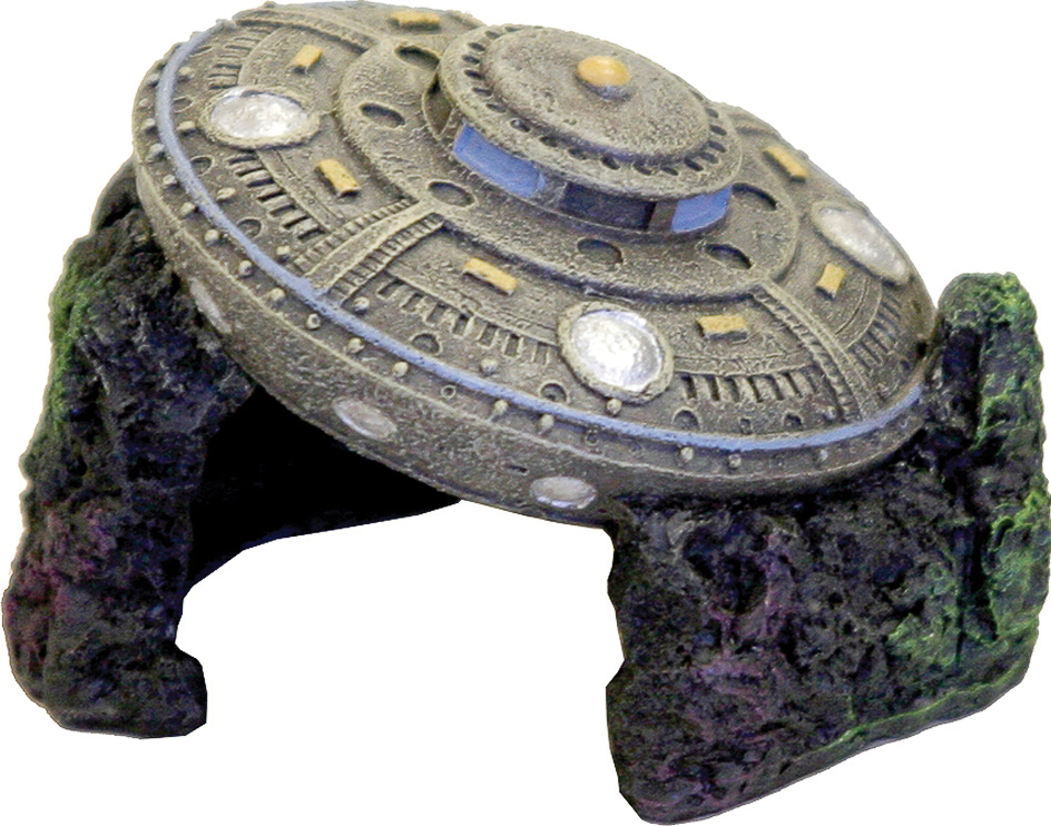 EXOTIC ENVIRONMENTS CRASHED UFO WITH CAVE