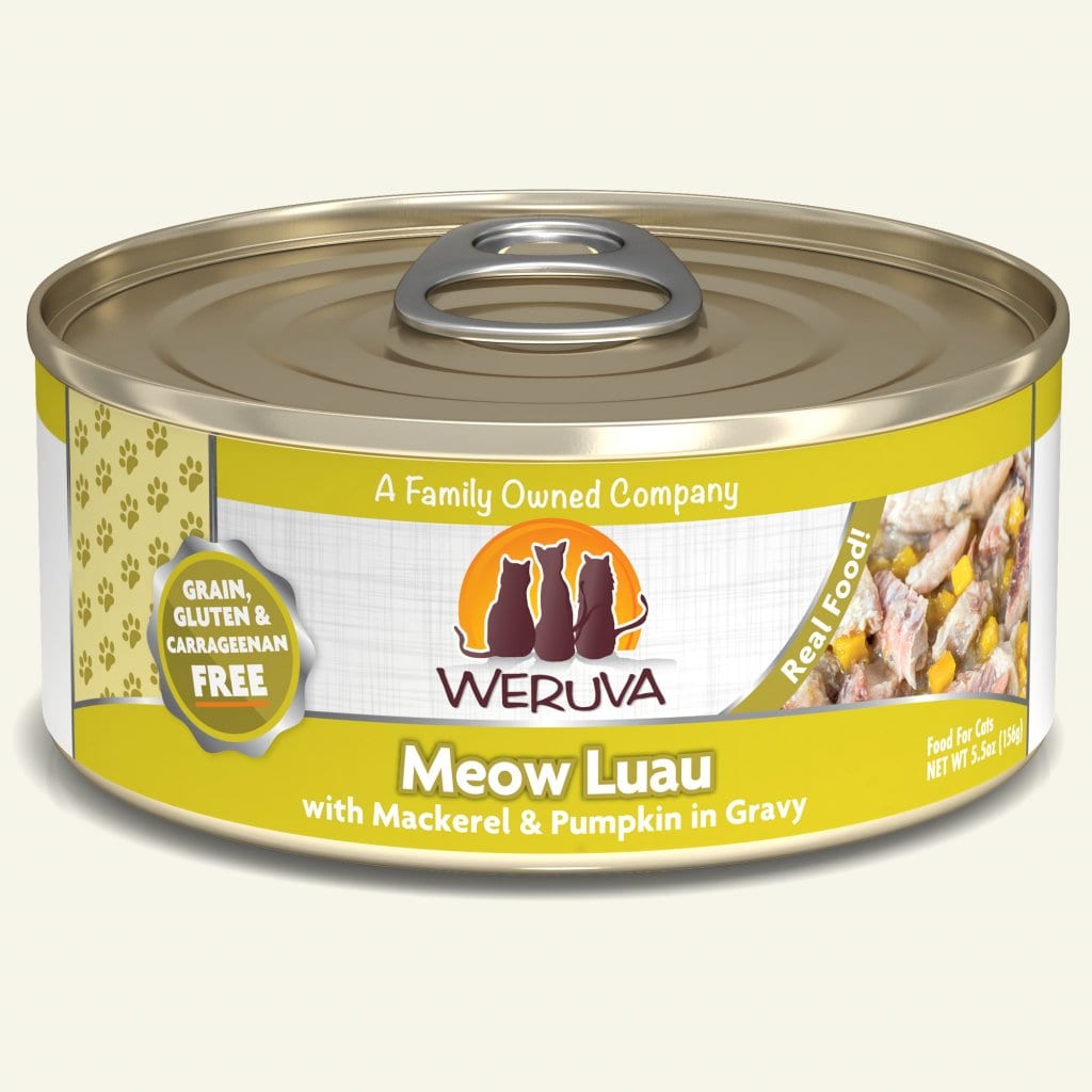 WERUVA CAT MEOW LUAU 5.5OZ CASE OF 24 CANS