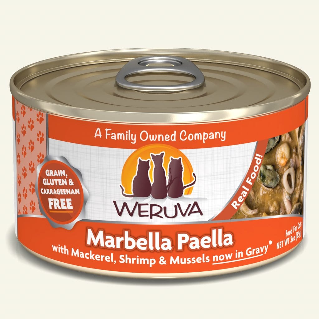 WERUVA CAT MARBELLA PAELLA 3OZ CASE OF 24 CANS