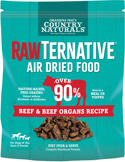 RAWTERNATIVE AIR DRIED DOG FOOD