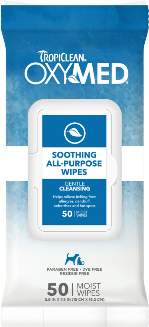 OXY-MED SOOTHING ALLERGY RELIEF WIPES