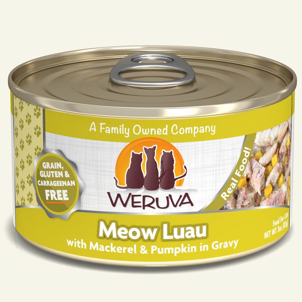 WERUVA CAT MEOW LUAU 3OZ CASE OF 24 CANS