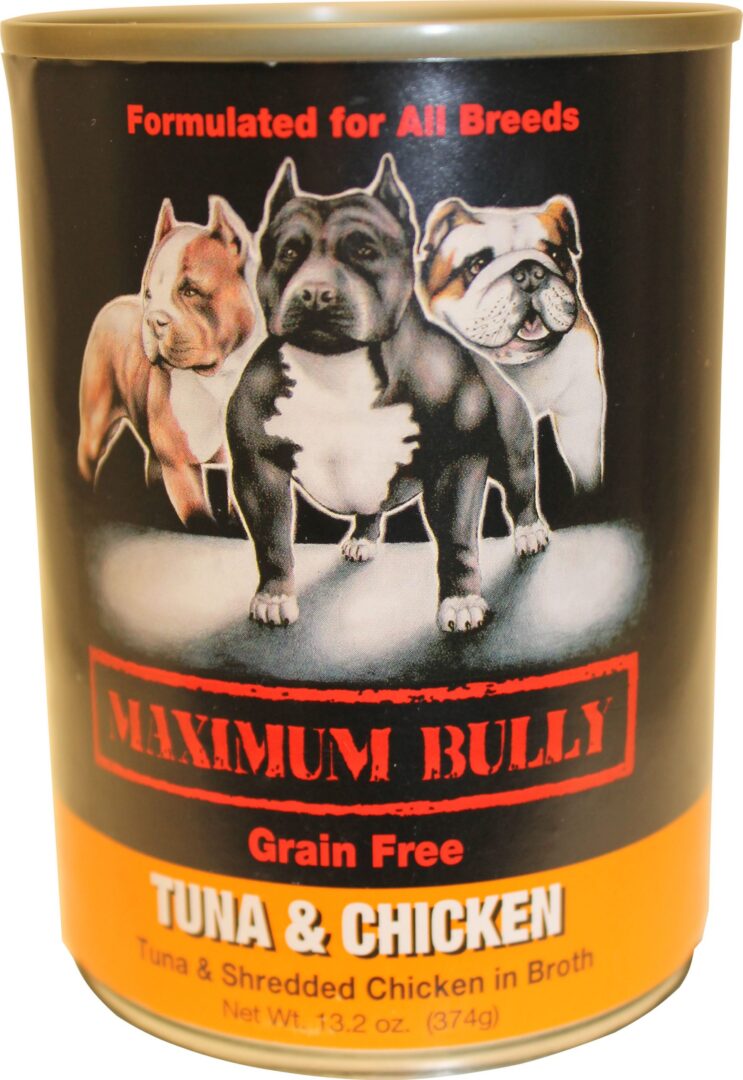 MAXIMUM BULLY CANNED DOG FOOD
