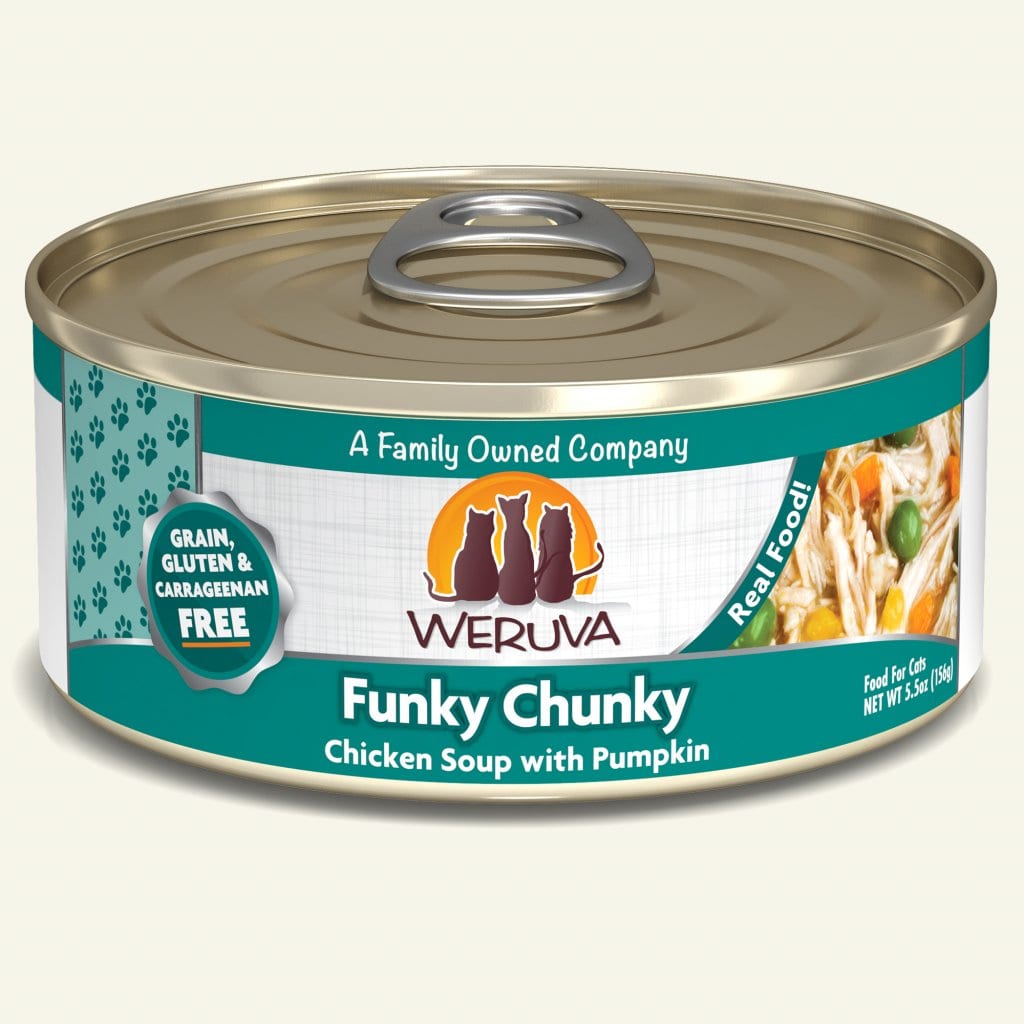 WERUVA CAT FUNKY CHUNKY 5.5OZ CASE OF 24 CANS
