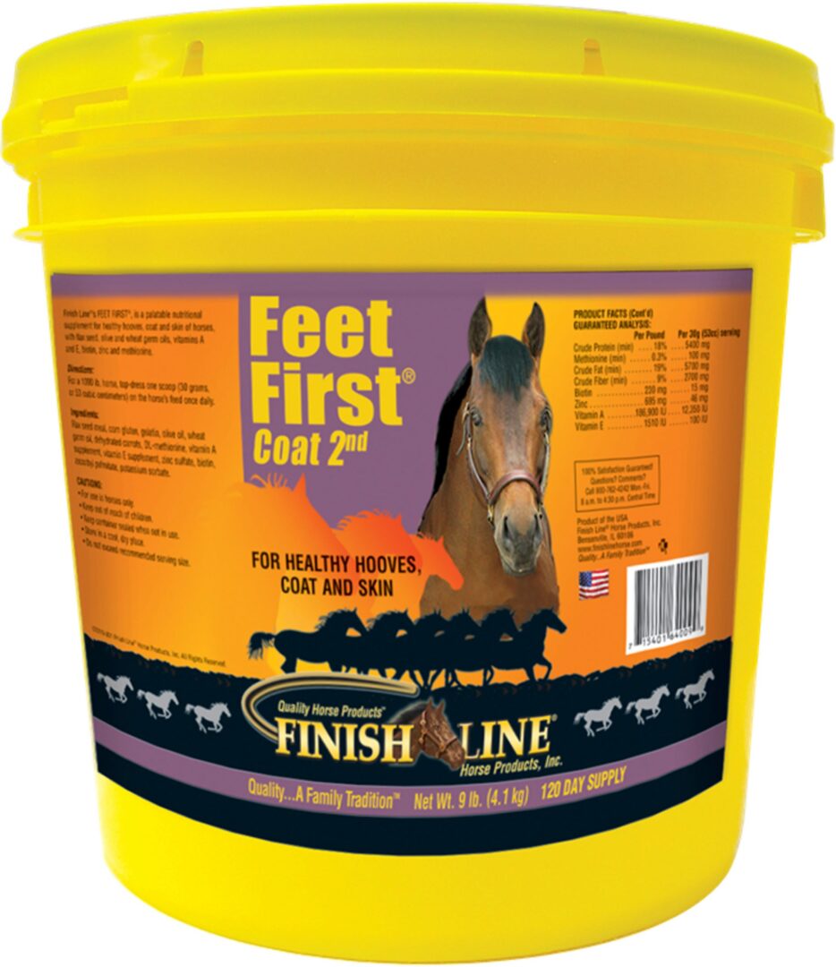FEET FIRST HOOF N COAT HORSE SUPPLEMENT