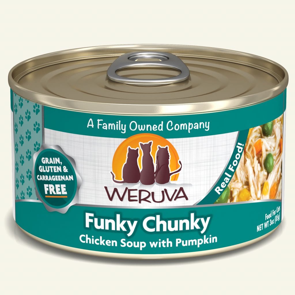 WERUVA CAT FUNKY CHUNKY 3OZ CASE OF 24 CANS