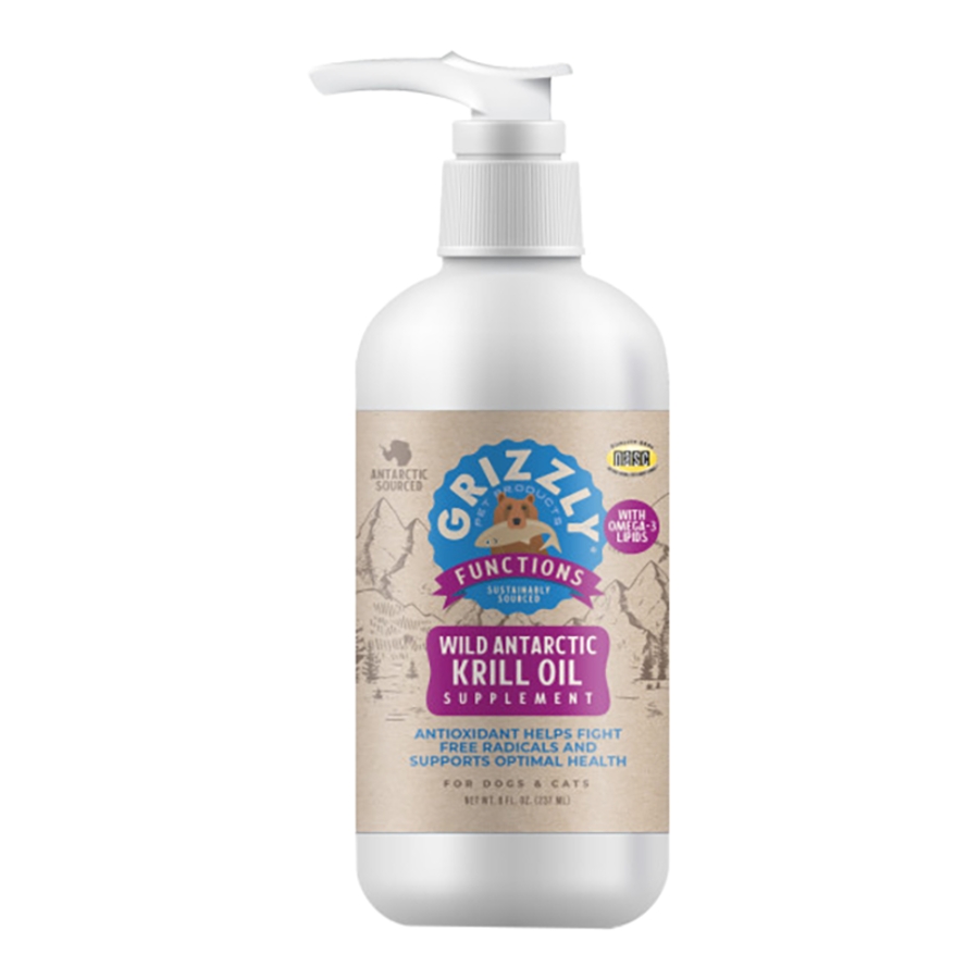 GRIZZLY DOG KRILL OIL 8OZ