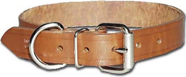 OMNIPET REGULAR BULLY LEATHER COLLAR