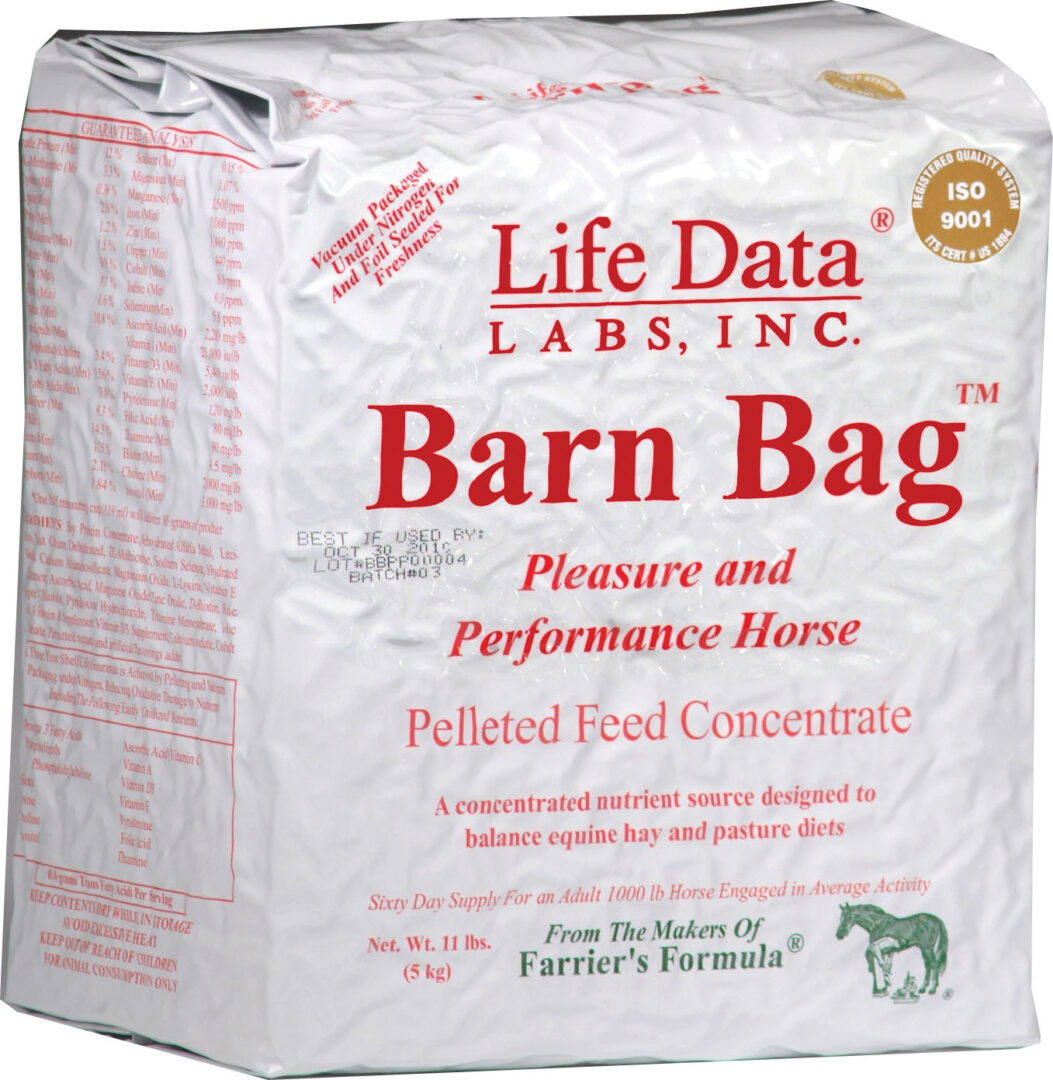 BARN BAG PELLETED FEED CONCENTRATE