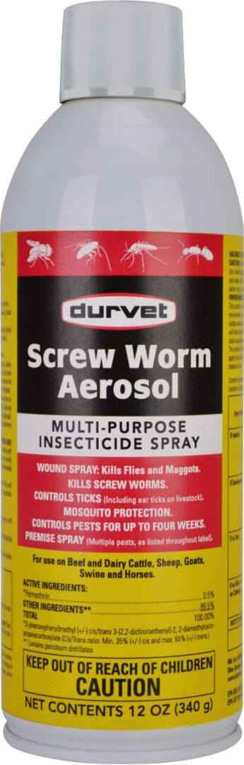 SCREW WORM AEROSOL INSECTICIDE SPRAY