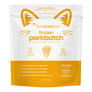 SMALLBATCH CAT FROZEN SLIDER PORK 3LBS