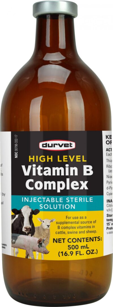 DURVET HIGH LEVEL VITAMIN B COMPLEX