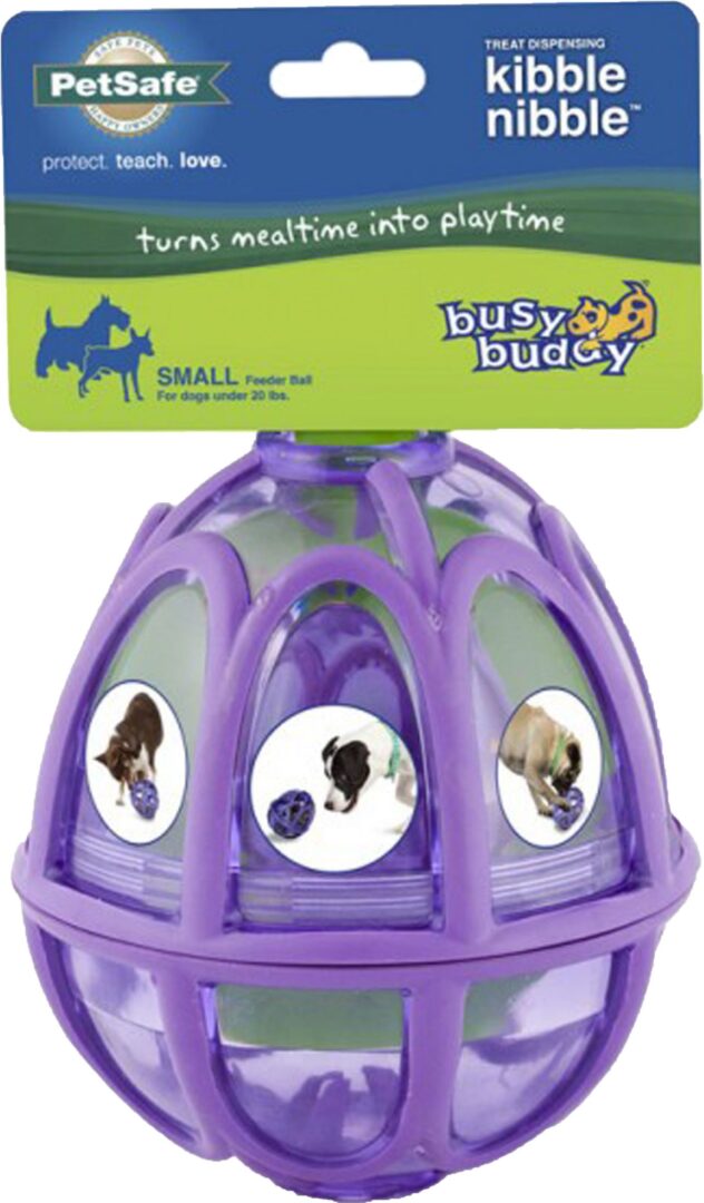 BUSY BUDDY KIBBLE NIBBLE FEEDER BALL