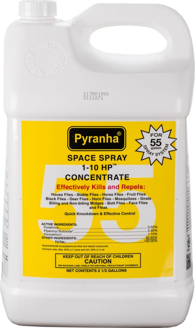 SPACE SPRAY 1-10 HP INSECTICIDE FOR 55 GAL SYSTEM