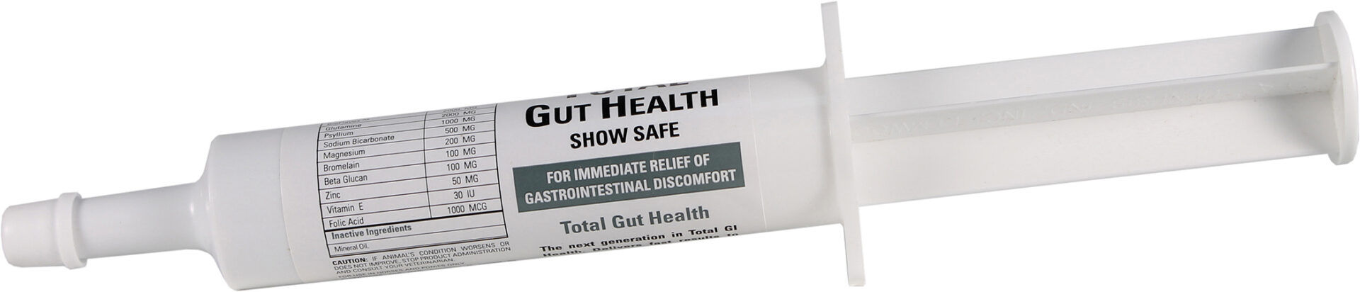 TOTAL GUT HEALTH SHOW SAFE SYRINGE FOR HORSES