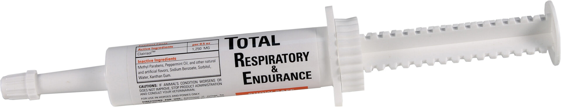 TOTAL RESPIRATORY & ENDURANCE SHOW SAFE SYRINGE