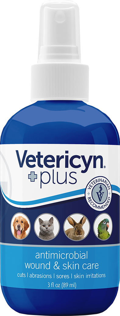 VETERICYN PLUS ANTIMICROBIAL WOUND & SKIN CARE