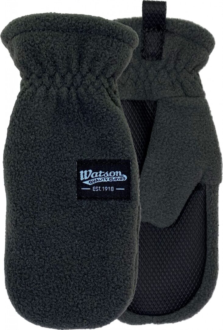 WATSON GLOVES KIDS FLEECE NAVIDAD -WASTENOT FABRIC