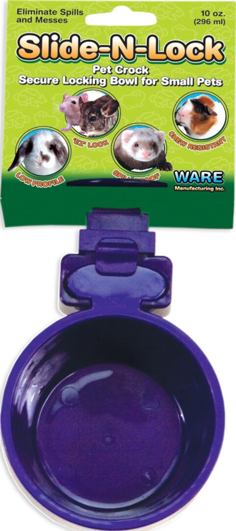 SLIDE-N-LOCK PET CROCK