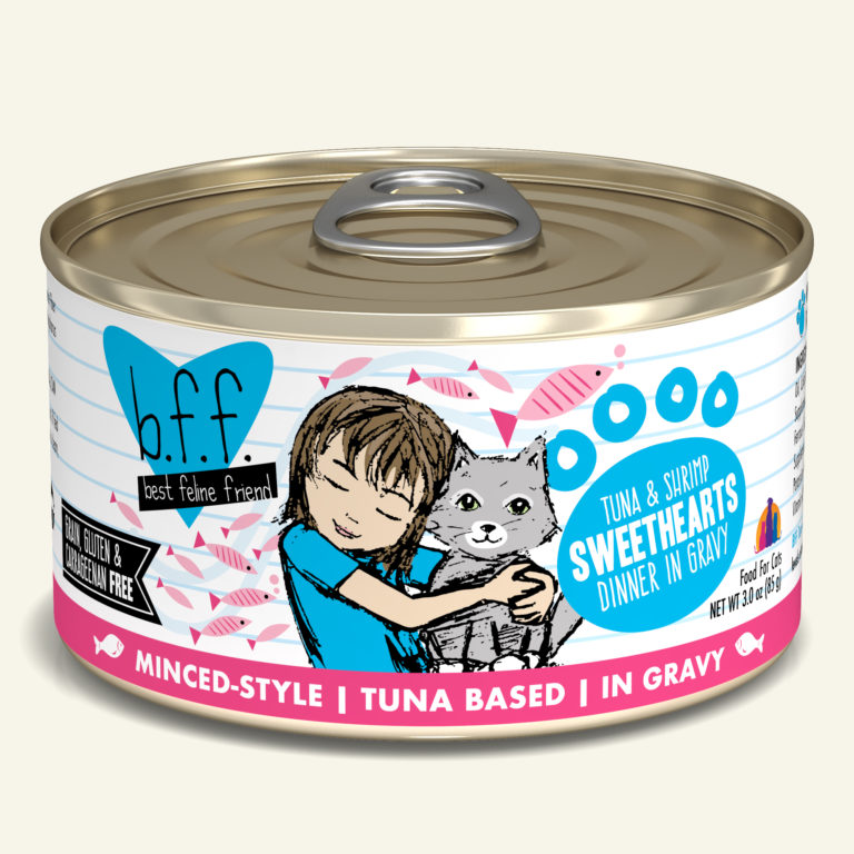 BFF CAT SWEETHEART TUNA & SHRIMP 5.5OZ