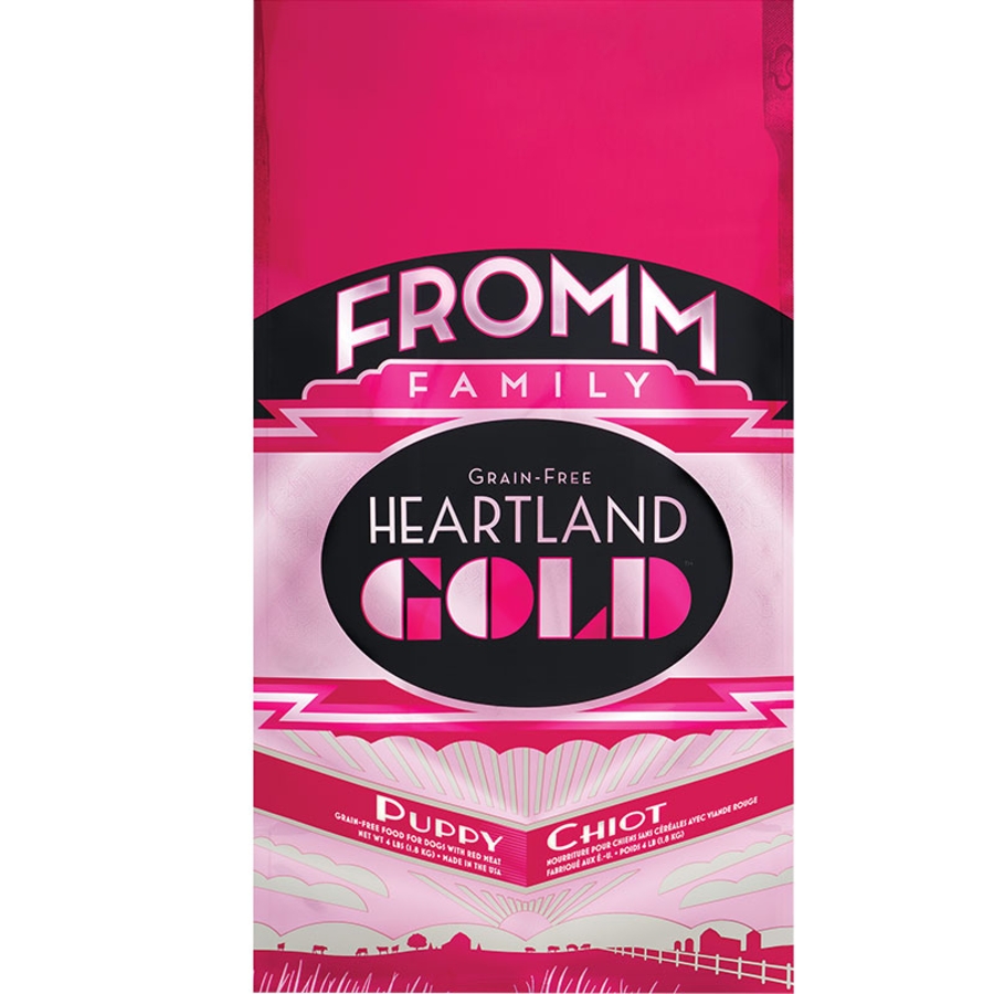 FROMM DOG HEARTLAND GOLD GRAIN FREE PUPPY 4LBS