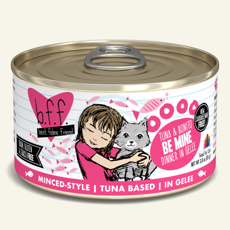 BFF CAT BE MINE TUNA BONITO 3OZ
