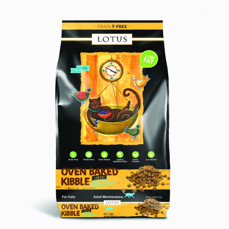 LOTUS CAT GRAIN FREE LOW FAT CHICKEN 5LB