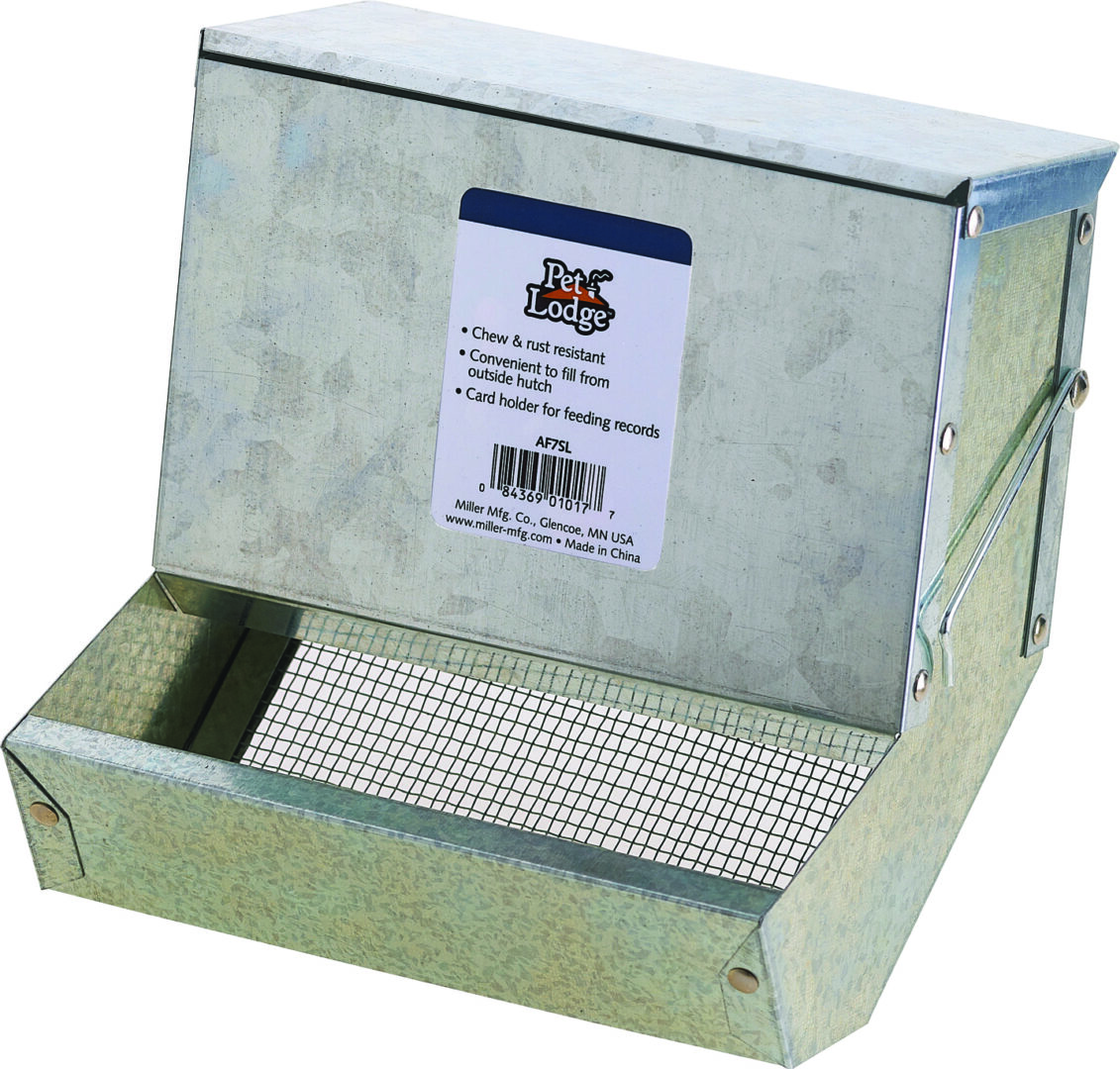 FEEDER WITH SIFTER BOTTOM & LID