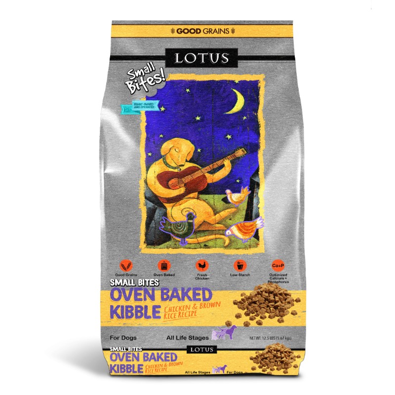 LOTUS DOG SMALL BITE ADULT CHICKEN 5LB