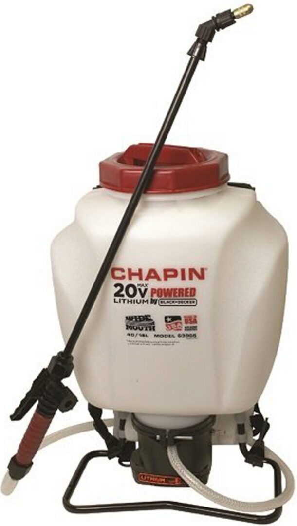 BATTERY-OPERATED BACKPACK SPRAYER