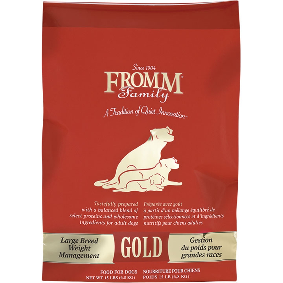 FROMM DOG GOLD LARGE BREED WEIGHT MANAGEMENT 15LBS