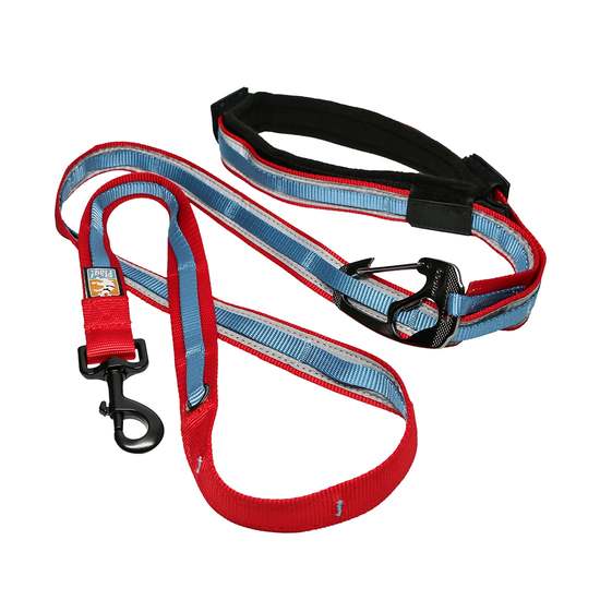 KURGO DOG QUANTUM 6 IN 1 LEASH RED