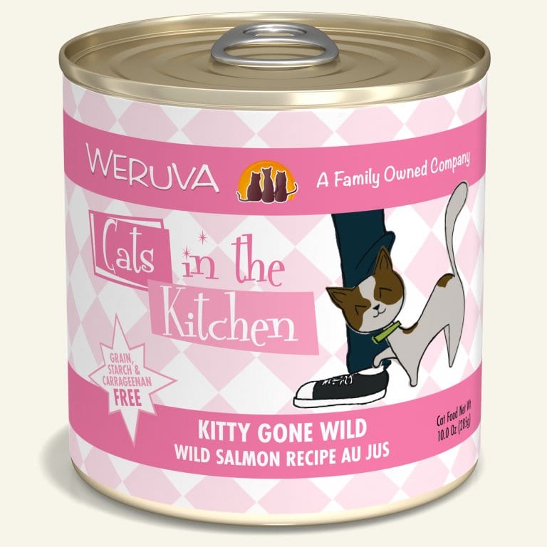 CATS IN THE KITCHEN CAT KITTY GONE WILD 10OZ CASE OF 12 CANS
