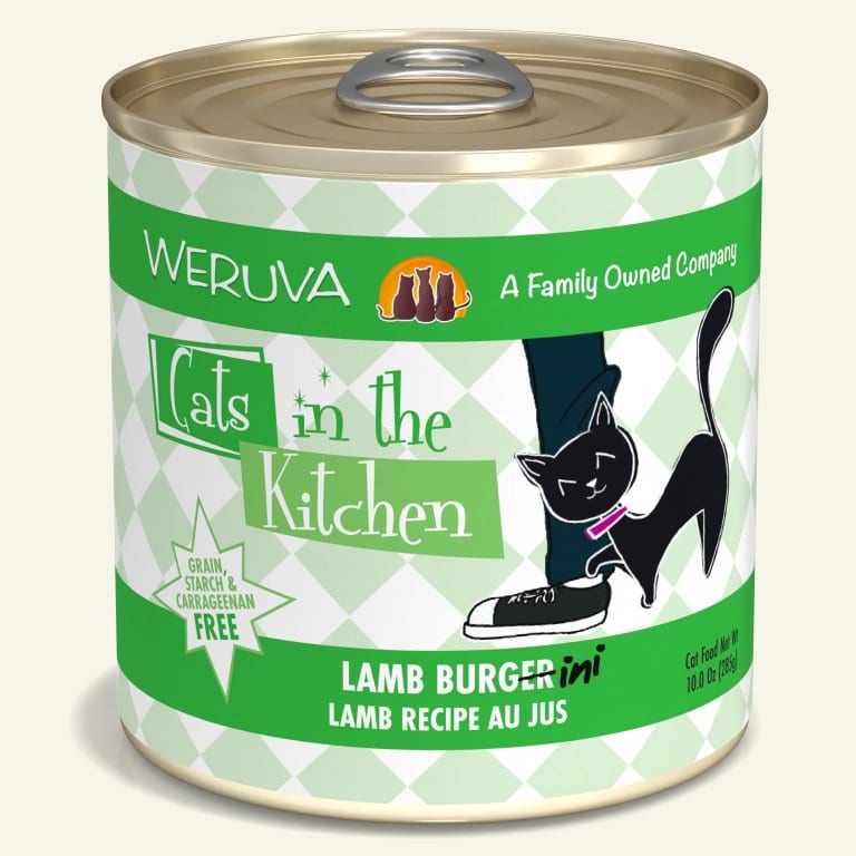 CATS IN THE KITCHEN CAT LAMB BURGINI 10OZ CASE OF 12 CANS