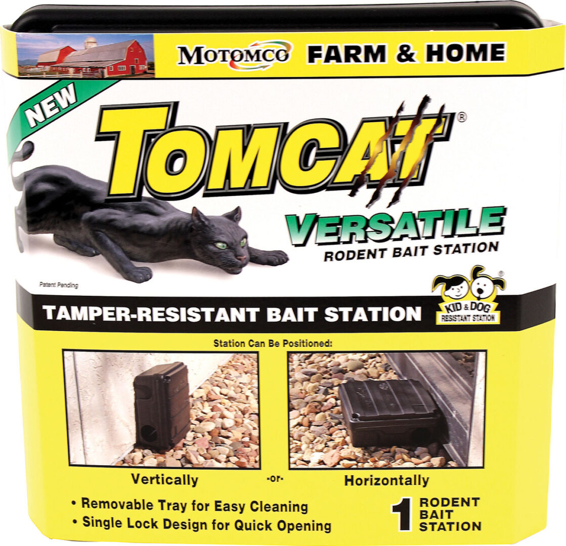 TOMCAT VERSATILE RODENT BAIT STATION