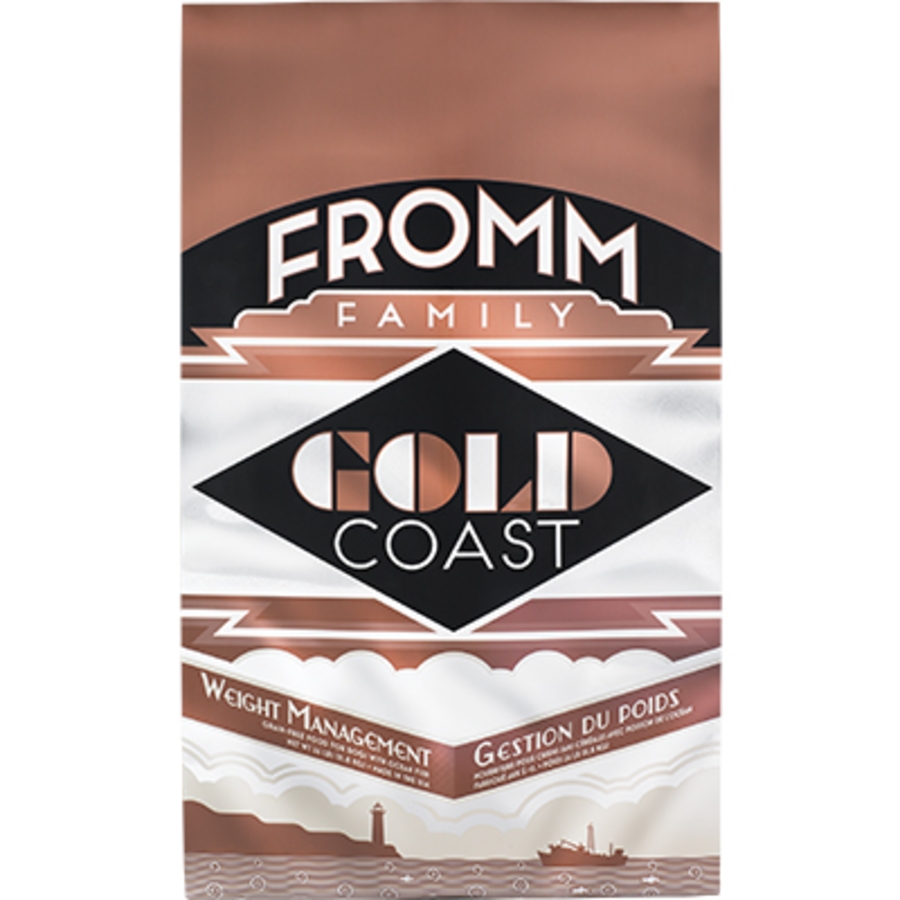 FROMM DOG GOLD GRAIN FREE COAST WEIGHT MANAGEMENT 26LBS