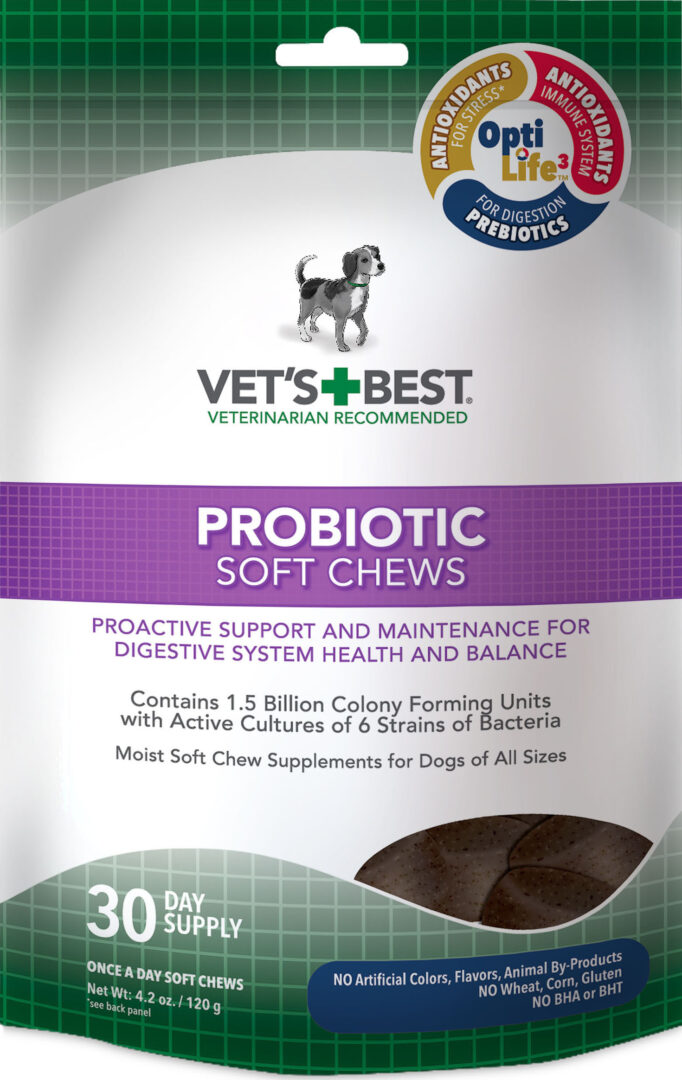 VETS BEST PROBIOTIC SOFT CHEW