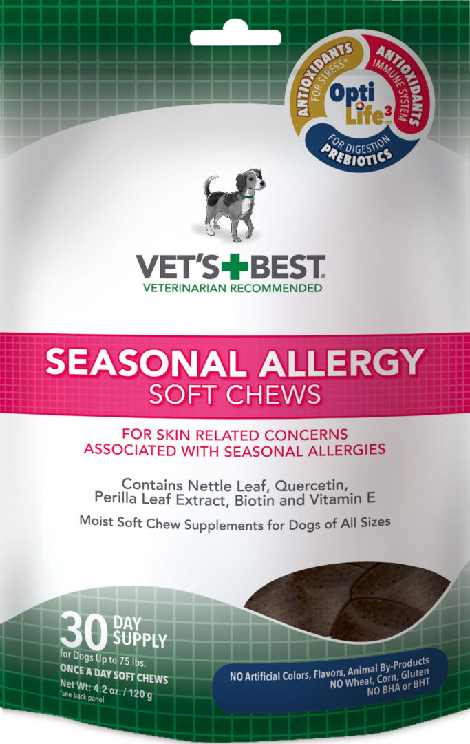 VETS BEST SEASONAL ALLERGY SOFT CHEW