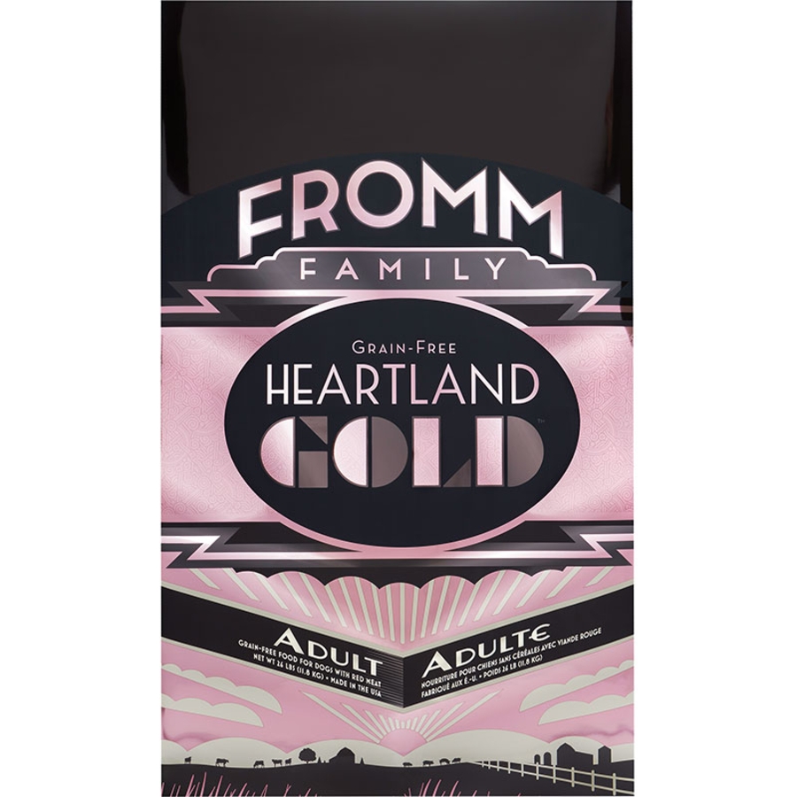 FROMM DOG HEARTLAND GOLD GRAIN FREE ADULT 26LBS