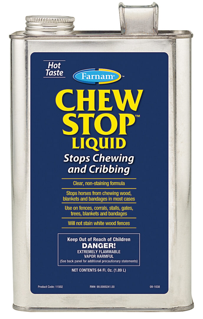 CHEW STOP LIQUID CHEWING DETERRENT FOR HORSES