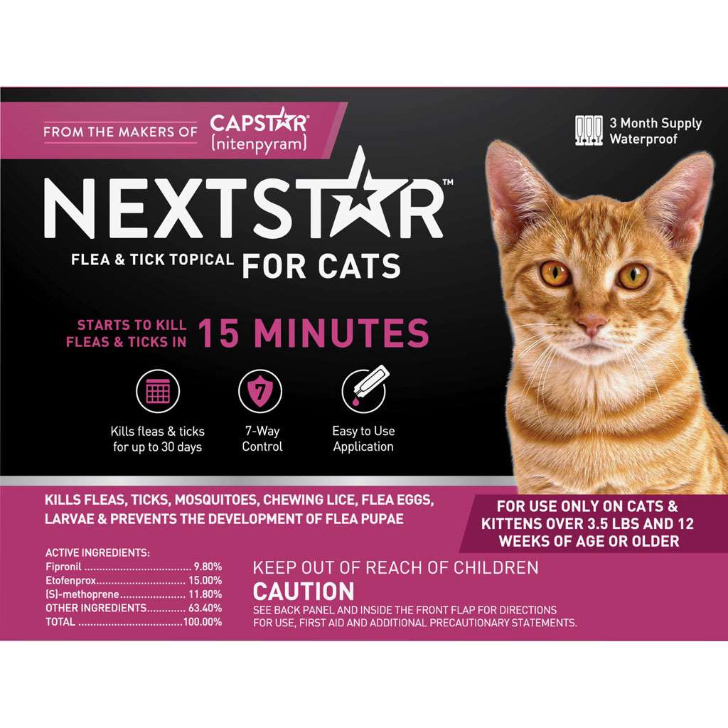 NEXTSTAR FLEA & TICK TOPICAL FOR CATS