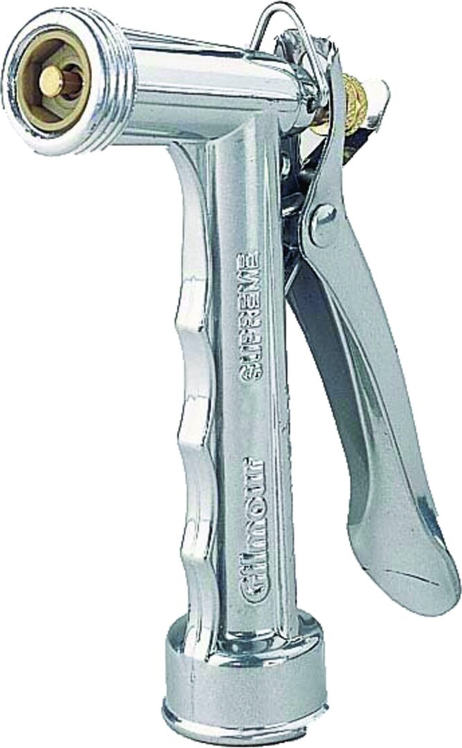 FULL SIZE METAL PISTOL GRIP NOZZLE THREADED FRONT