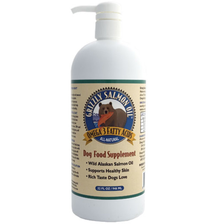 GRIZZLY DOG SALMON OIL 32OZ