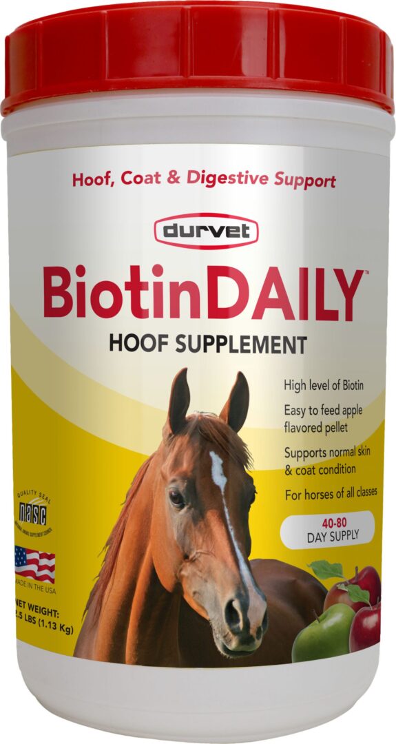 BIOTIN DAILY HOOF SUPPLEMENT FOR HORSES
