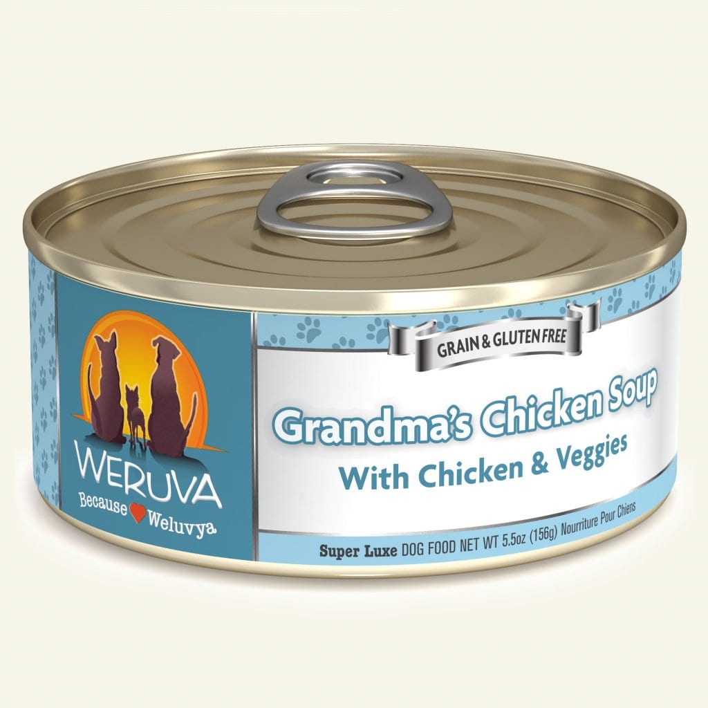 WERUVA DOG GRANDMA'S CHICKEN SOUP 5.5OZ CASE OF 24 CANS