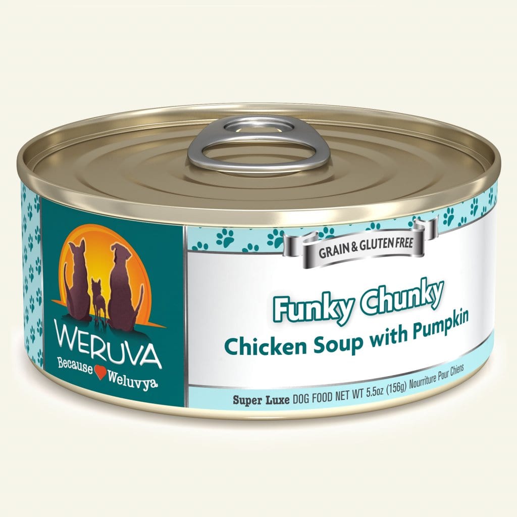 WERUVA DOG FUNKY CHUNKY 5.5OZ CASE OF 24 CANS